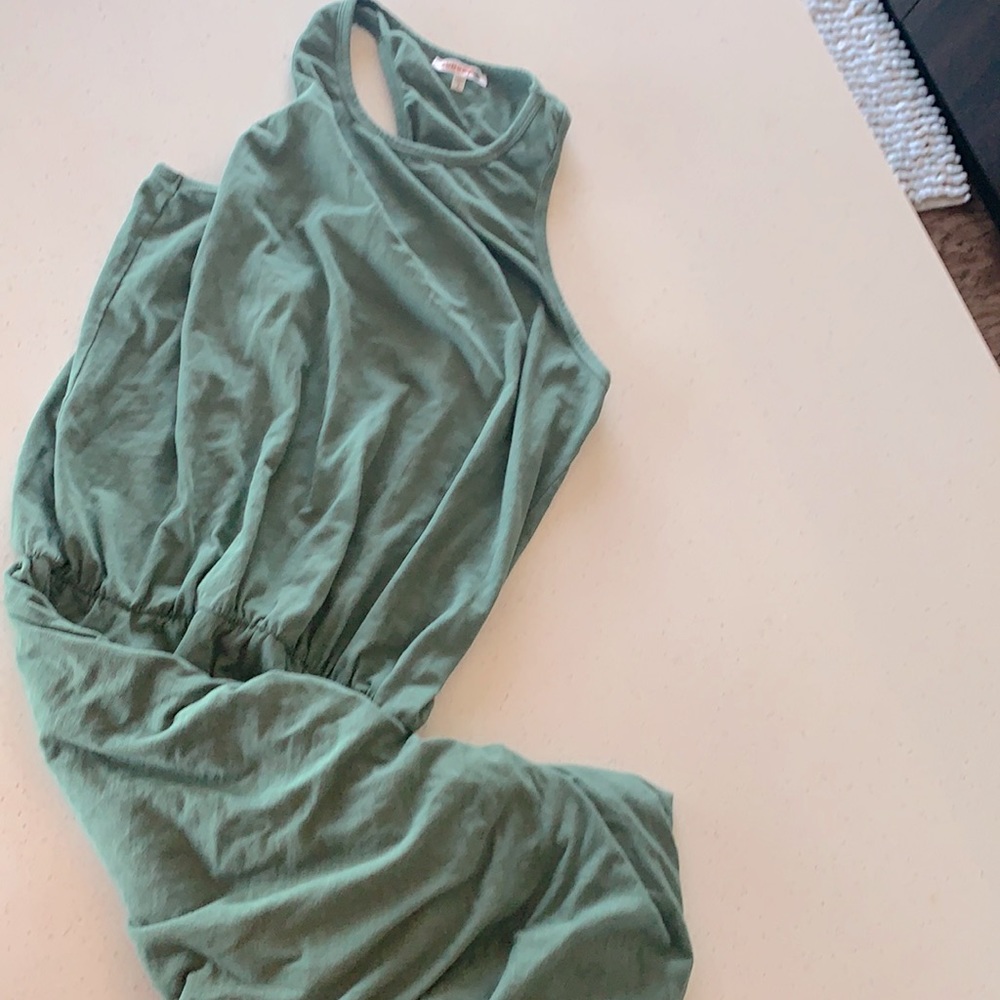 Anthropologie X Sundry Ruched Tank Dress